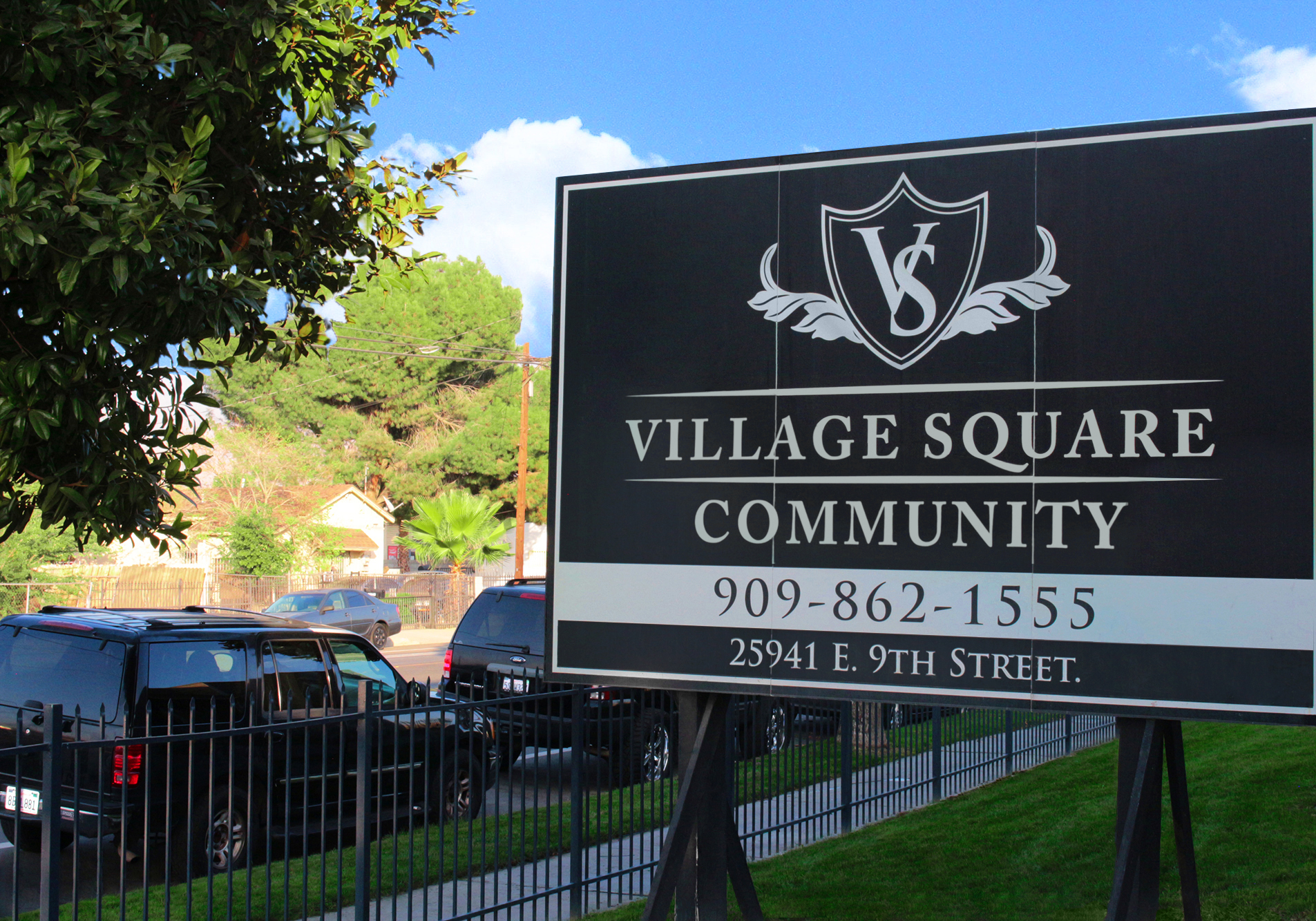 Village Square Apartments entrance marker photo This image displays entrance marker photo of Village Square Apartments