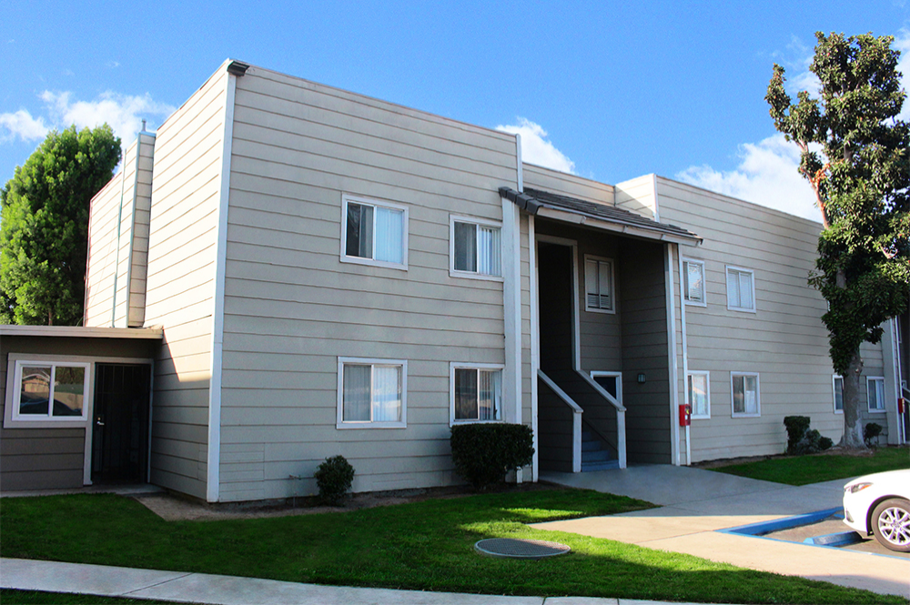 This Exteriors 4 photo can be viewed in person at the Village Square Apartments, so make a reservation and stop in today.